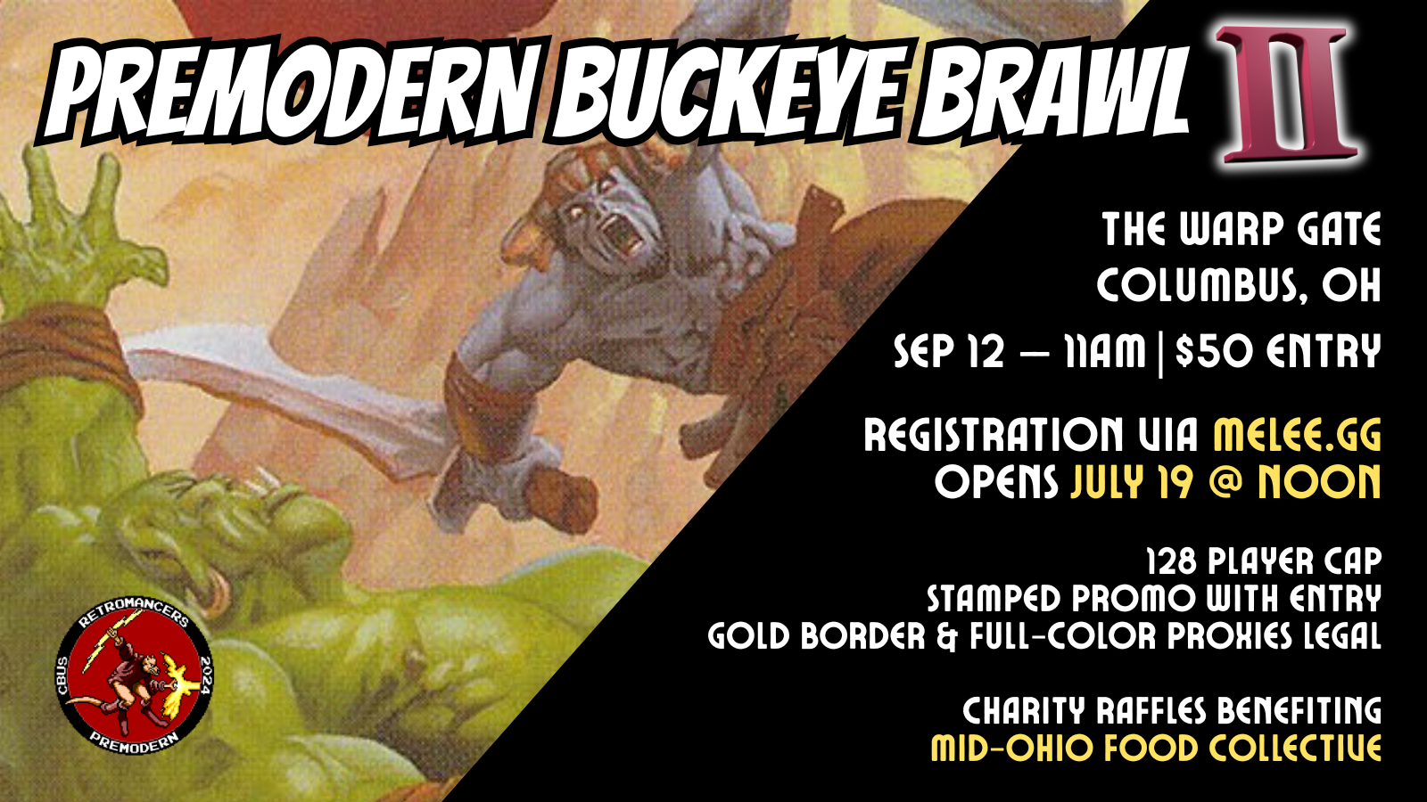 Premodern Buckeye Brawl II - Sept 12, 2026 at 11AM